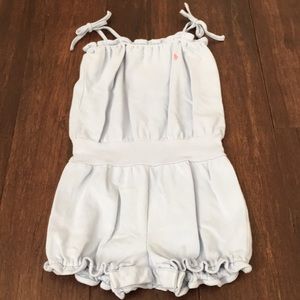 Ralph Lauren Light Blue Romper Size 12 Months